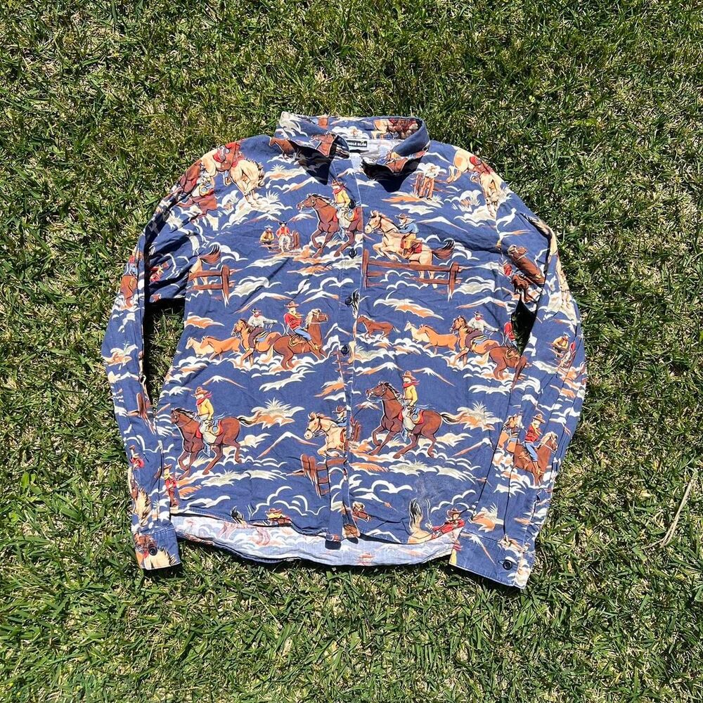 Women’s Panhandle slim button up womens size L